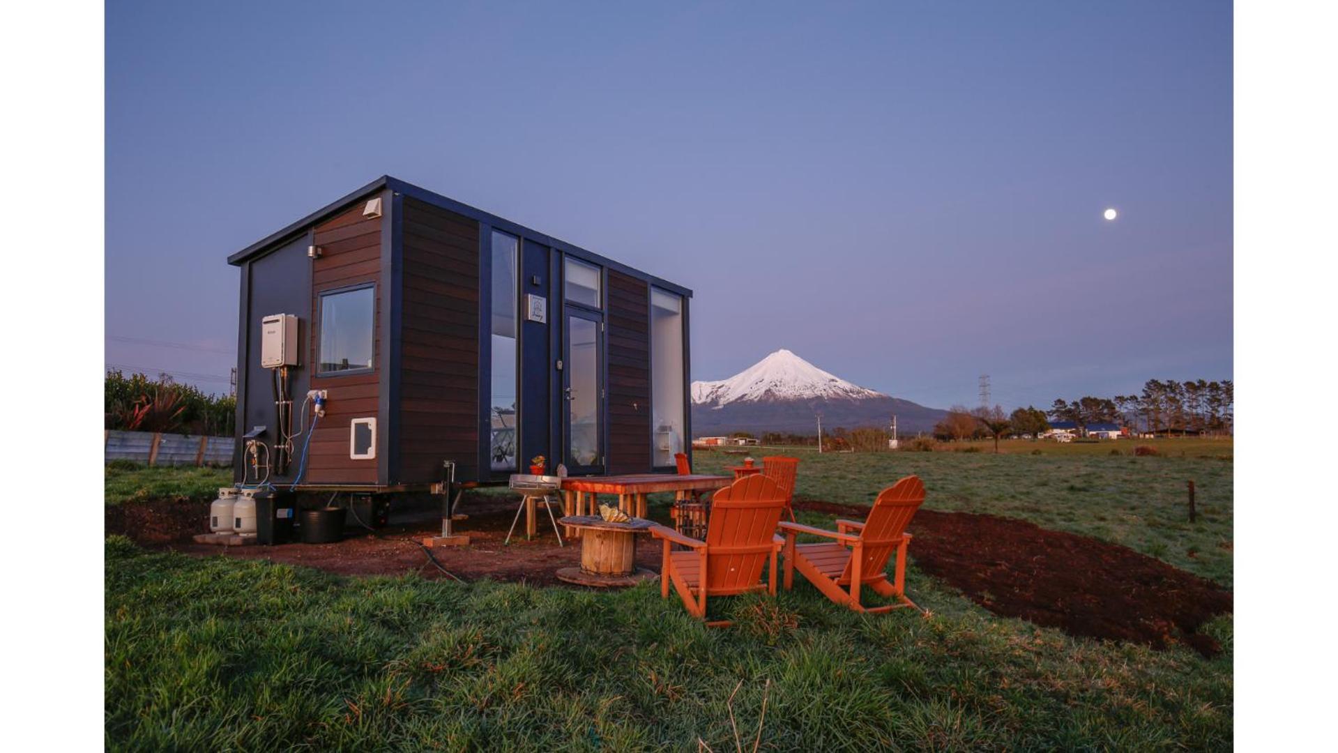 Taranaki Creekside Kea By Tiny Away Villa Stratford Exterior photo