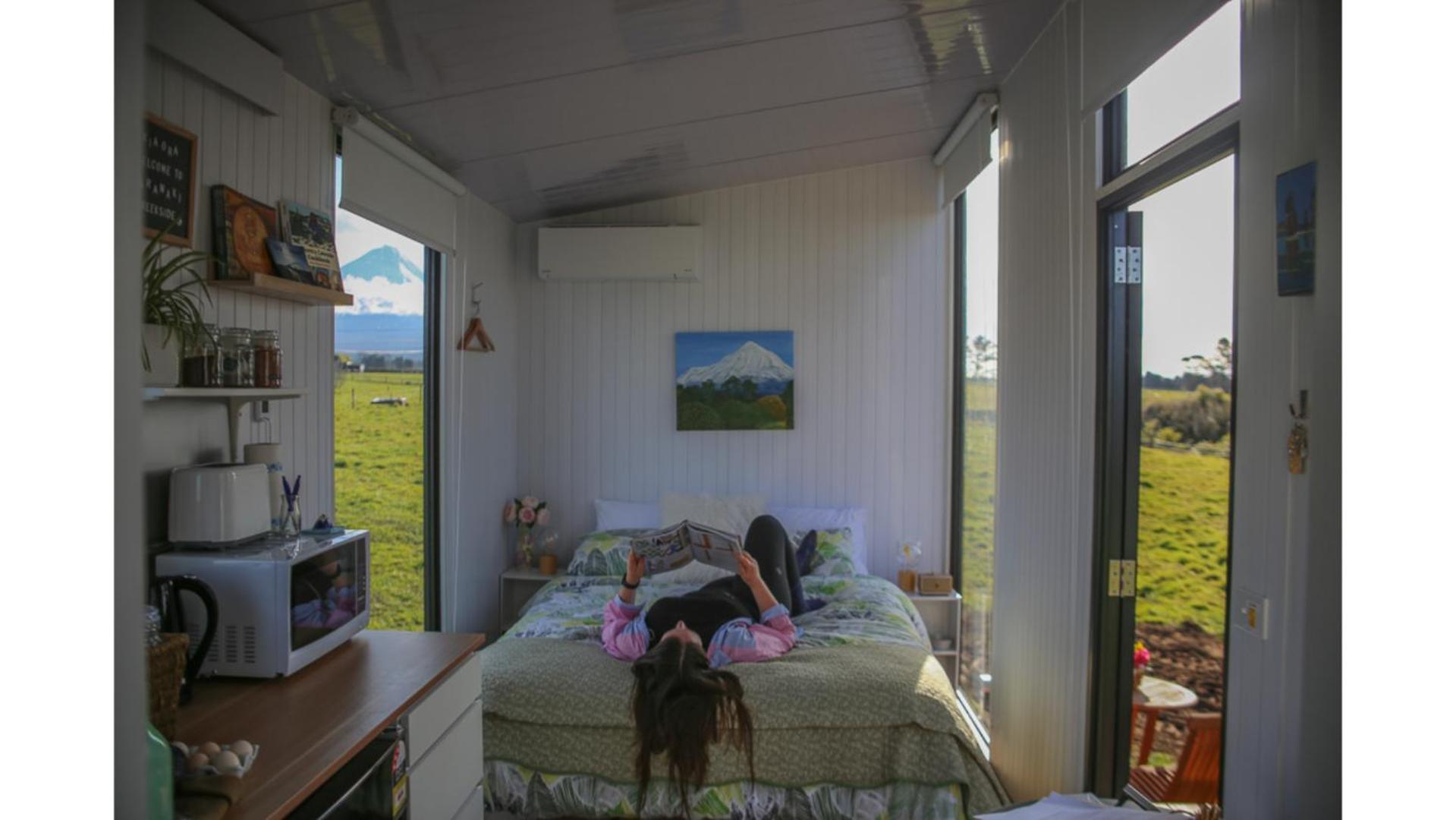 Taranaki Creekside Kea By Tiny Away Villa Stratford Exterior photo